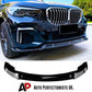 BMW X5 G05 PRE-LCI Gloss Front Splitter 2018-2022 Gloss Black