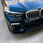 BMW X5 G05 PRE-LCI Gloss Front Splitter 2018-2022 Gloss Black