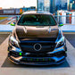 Mercedes A Class A35 A45 AMG Line Front Splitter 2012-18 Carbon Fibre