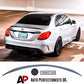 Mercedes C Class W205 Car Rear Spoiler 2014-2021 Carbon Fibre
