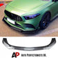 Mercedes A Class A35 A45 Front Splitter 2018-2024 Carbon Fibre