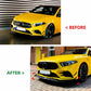 Mercedes A Class A35 A45 Front Splitter 2018-2024 Carbon Fibre