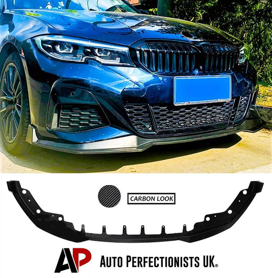 BMW 3 Series G20 G21 Front Splitter 2018-2024 Kit Carbon Fibre