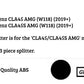 Mercedes CLA45S AMG W118 C118 Front Splitter 2019-2024 Gloss Black