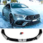 Mercedes CLA45S AMG W118 C118 Front Splitter 2019-2024 Gloss Black