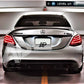 Mercedes C Class W205 Car Rear Spoiler 2014-2021 Gloss Black