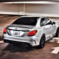Mercedes C Class W205 Car Rear Spoiler 2014-2021 Gloss Black