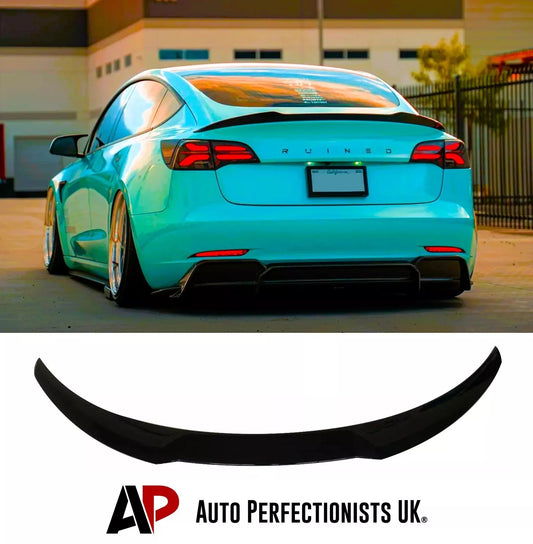 Tesla Model 3 Spoiler Car Rear Spoiler 2017-2024 Gloss Black