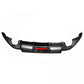 VW Golf MK7.5 Car Rear Spoiler 2016-2020 With LED Carbon Fibre
