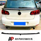 VW Golf MK6 TD GTI R20 TSI TDI Car Rear Spoiler 2008-2013 Gloss Black