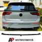 VW Golf MK8 GTD GTI Car Rear Mid Spoiler 2020-24 Gloss Black