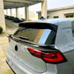 VW Golf MK8 GTD GTI Car Rear Mid Spoiler 2020-24 Gloss Black