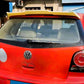VW Polo MK4 Car Rear Roof Spoiler 2001-2009 Batman Style Gloss Black