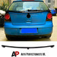 VW Polo MK4 9N Car Rear Mid Spoiler 2001-2009 Gloss Black
