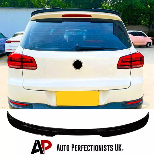 VW Tiguan 5N Car Rear Roof Spoiler 2007-2016 Gloss Black