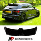Audi A3 S3 RS3 Sportback Car Rear Roof Spoiler 2020-2024 Gloss Black