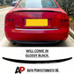 Audi A4 S4 RS4 B7 Saloon Car Rear Spoiler 2004-2008 Gloss Black