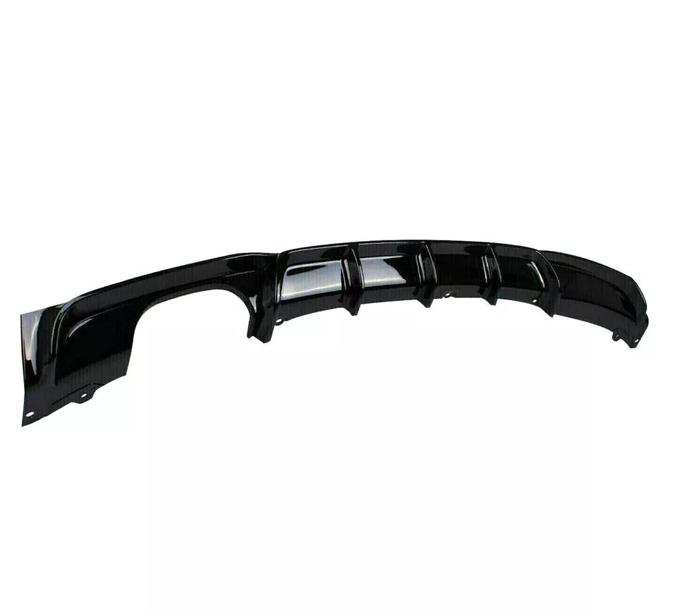 BMW 3 Series F30 F31 Car Rear Spoiler Twin Exhaust 2011-2019 Gloss Black