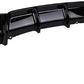 BMW 3 Series F30 F31 Car Rear Spoiler Twin Exhaust 2011-2019 Gloss Black