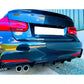 BMW 3 Series F30 F31 Car Rear Spoiler 2011-2019 Twin Exit Carbon Fibre