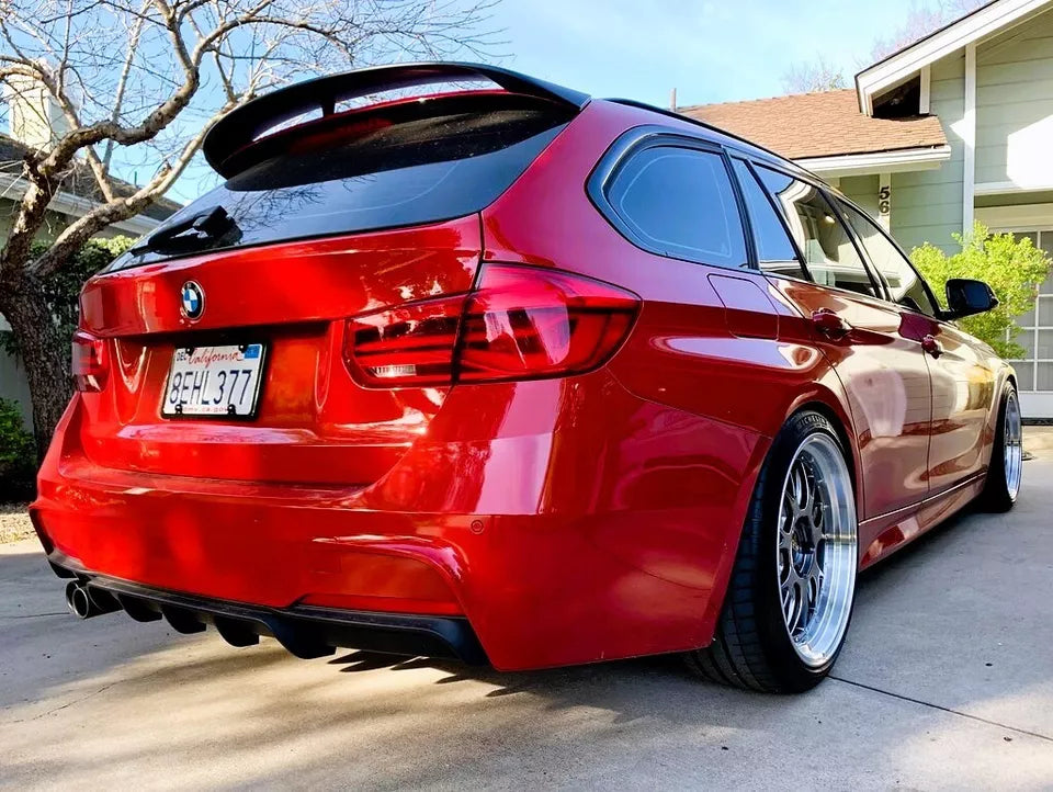 BMW 3 Series F31 Estate Car Rear Roof Spoiler 2011-2019 Gloss Black