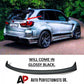 BMW X5 F15 X5M Car Rear Mid Spoiler 2013-2018 Gloss Black