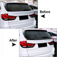 BMW X5 F15 X5M Car Rear Mid Spoiler 2013-2018 Gloss Black