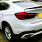 BMW X6 F16 X6M Car Rear Mid Spoiler 2014-2019 Gloss Black