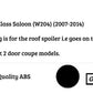 Mercedes C Class Car Rear Roof Spoiler W204 2007-2014 Gloss Black