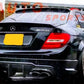 Mercedes C Class Car Rear Roof Spoiler W204 2007-2014 Gloss Black