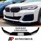 BMW 5 Series G30 G31 LCI Front Splitter 2021-2024 Gloss Black