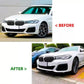 BMW 5 Series G30 G31 LCI Front Splitter 2021-2024 Gloss Black