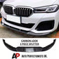 BMW 5 Series G30 G31 LCI Front Splitter 2021-2024 Carbon Fibre