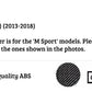 BMW X5 F15 Rear Diffuser Lip Valance Bumper 2013-2018 Carbon Fibre