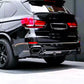 BMW X5 F15 Rear Diffuser Lip Valance Bumper 2013-2018 Carbon Fibre