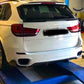 BMW X5 F15 Rear Diffuser Lip Valance Bumper 2013-2018 Carbon Fibre