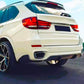 BMW X5 F15 Rear Diffuser Lip Valance Bumper 2013-2018 Carbon Fibre