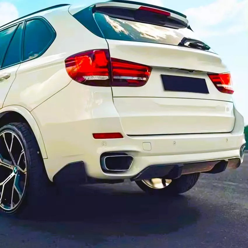 BMW X5 F15 Rear Diffuser Lip Valance Bumper 2013-2018 Carbon Fibre