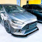 Ford Focus RS MK3 MK3.5 Front Splitter 2015-2018 Gloss Black
