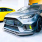 Ford Focus RS MK3 MK3.5 Front Splitter 2015-2018 Gloss Black