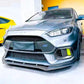Ford Focus RS MK3 MK3.5 Front Splitter 2015-2018 Gloss Black