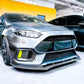 Ford Focus RS MK3 MK3.5 Front Splitter 2015-2018 Gloss Black