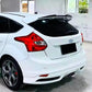 Ford Focus RS MK3 MK3.5 Car Rear Roof Spoiler 2014-2018 Gloss Black