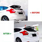 Ford Focus RS MK3 MK3.5 Car Rear Roof Spoiler 2014-2018 Gloss Black