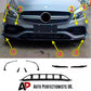 Mercedes A Class W176 A35 A45 Front Splitter 2016-2018 Gloss Black