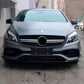Mercedes A Class W176 A35 A45 Front Splitter 2016-2018 Gloss Black