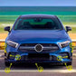 Mercedes A Class W177 A35 A45 Front Splitter 2018-2024 Gloss Black
