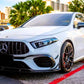 Mercedes A Class W177 Front Panamericana Grille 2018-2024 Gloss Black