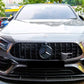 Mercedes A Class W177 Front Panamericana Grille 2018-2024 Gloss Black