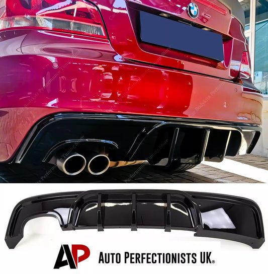 BMW 1 Series Coupe E82 Car Rear Spoiler 2007-2013 Gloss Black